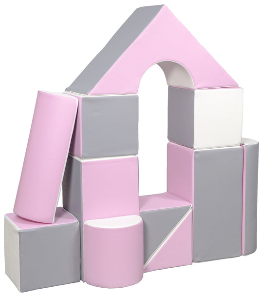 Castle set of 11 large foam blocks