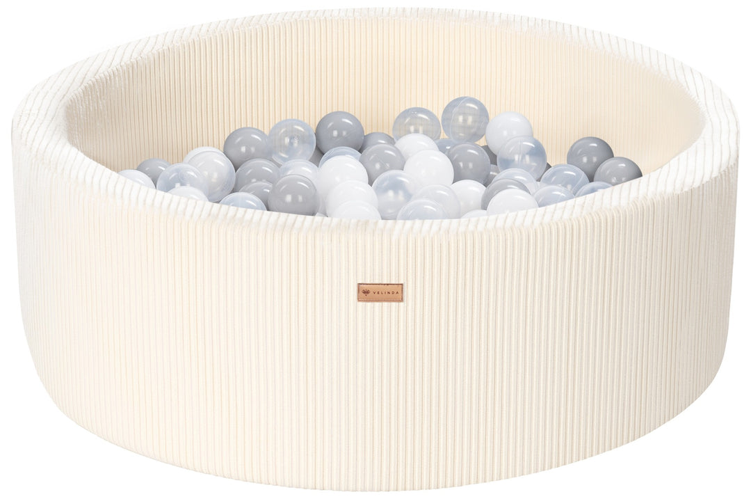 Ball pit + 200 balls, corduroy fabric