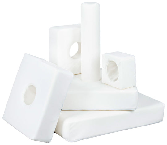 Pyramid set of 6 large foam blocks