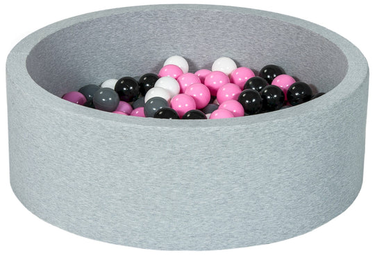 Soft Jersey ball pit with 200 balls