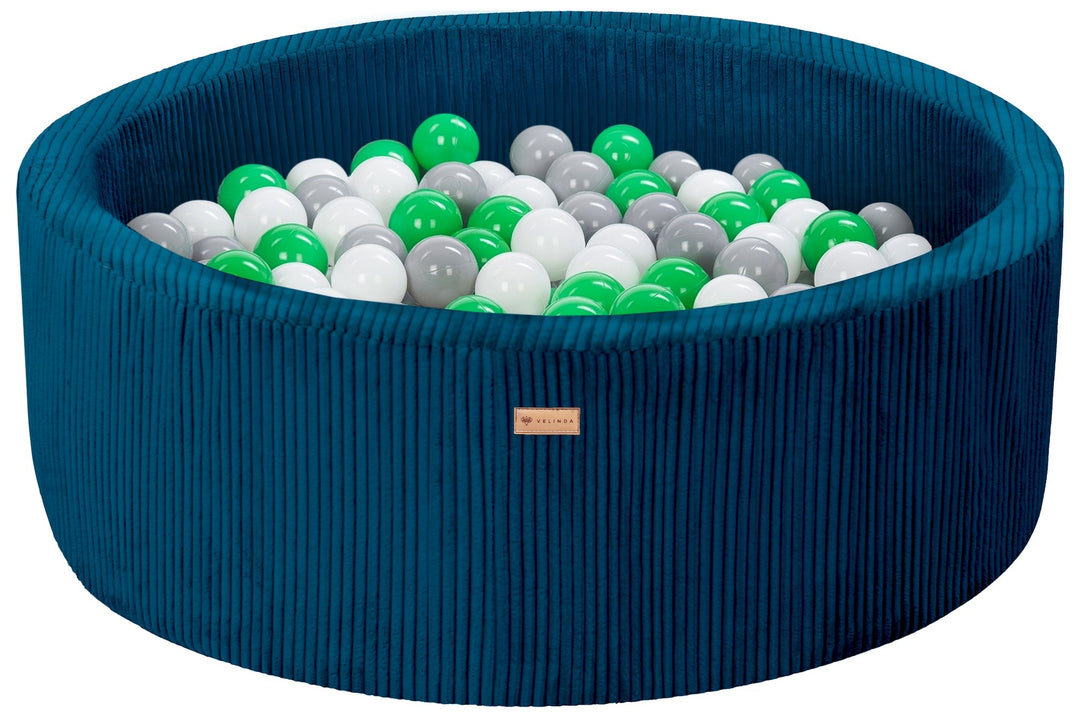Ball pit + 300 balls, corduroy fabric