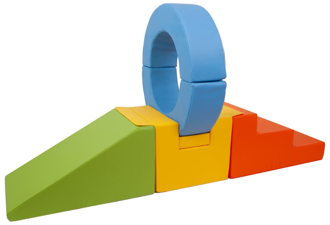 Hoop set of 7 large foam blocks