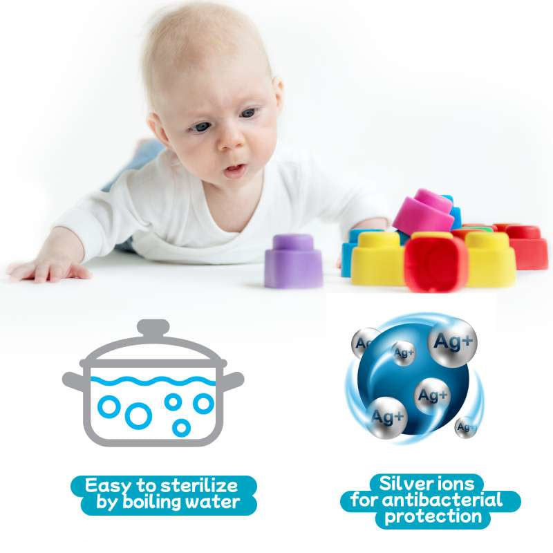 Zachte Bioblokken Set - 42 stuks