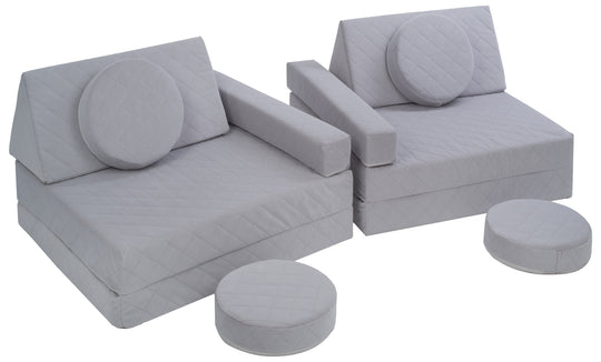 Modular kids sofa, foam blocks