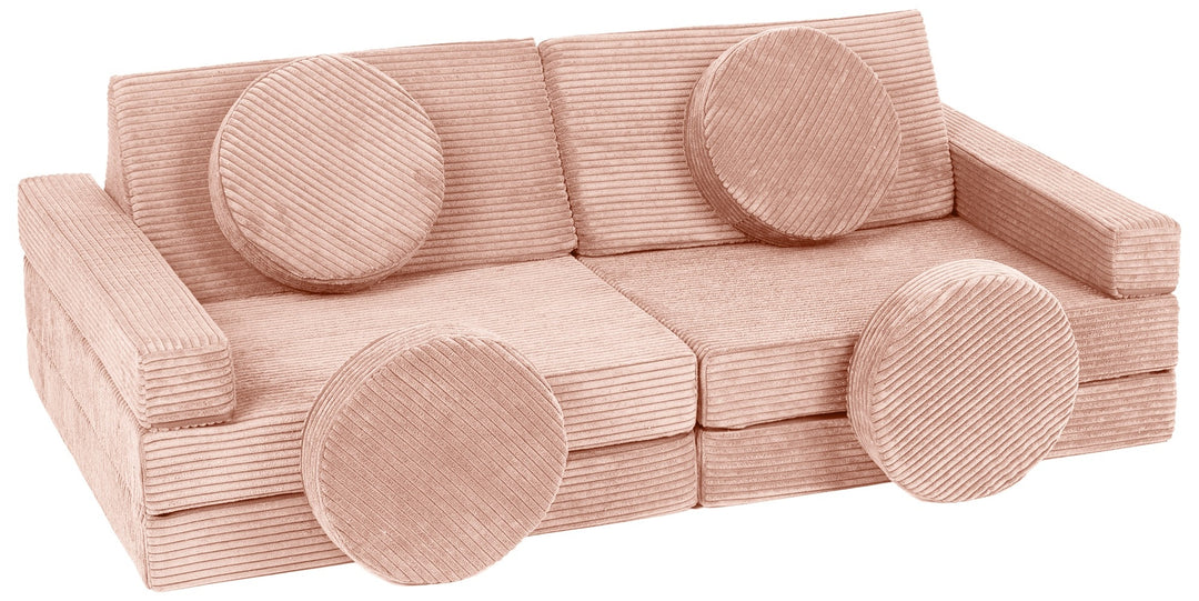 Modular kids sofa, foam blocks