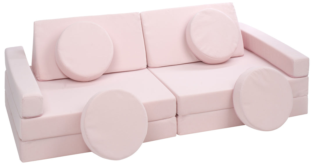 Modular kids sofa, foam blocks