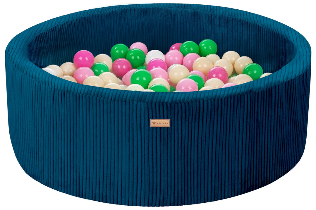Ball pit + 300 balls, corduroy fabric