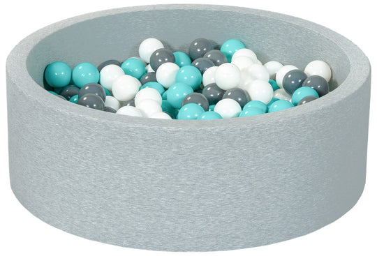 Grey ball pit + 300 balls