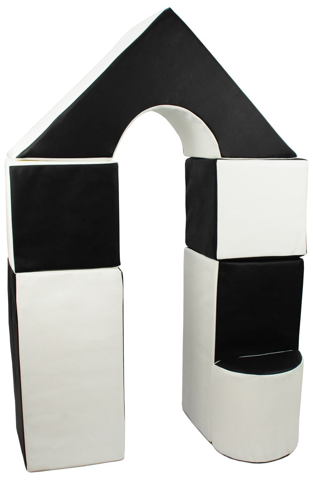 Mini castle set of 6 large foam blocks