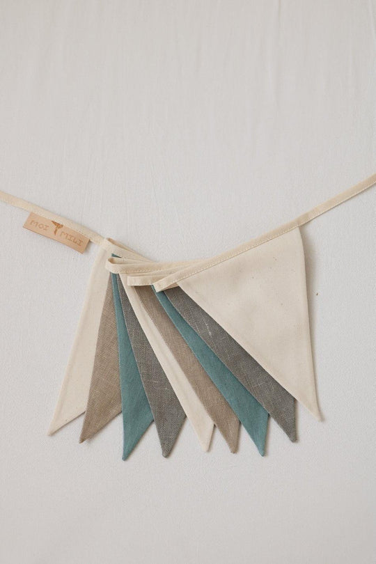Garland - Cream, Grey and Teal