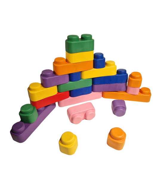 Zachte Bioblokken Set - 42 stuks