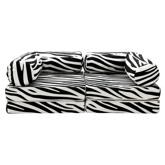HoneyHug Soft Modular Sofa for Children – Zebra