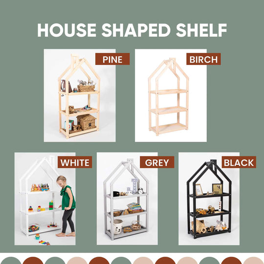 House Shaped Shelf For Kids