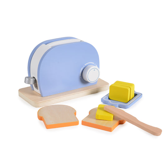 Wooden Small Toaster Set