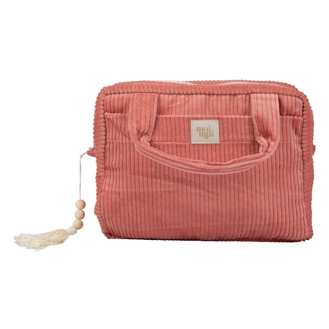 Make-Up Bag Set of 2 - Coral