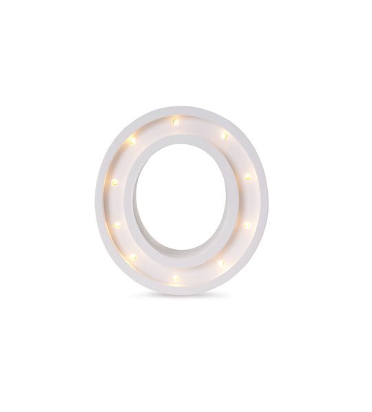 Little Lights Letter Lamp - O