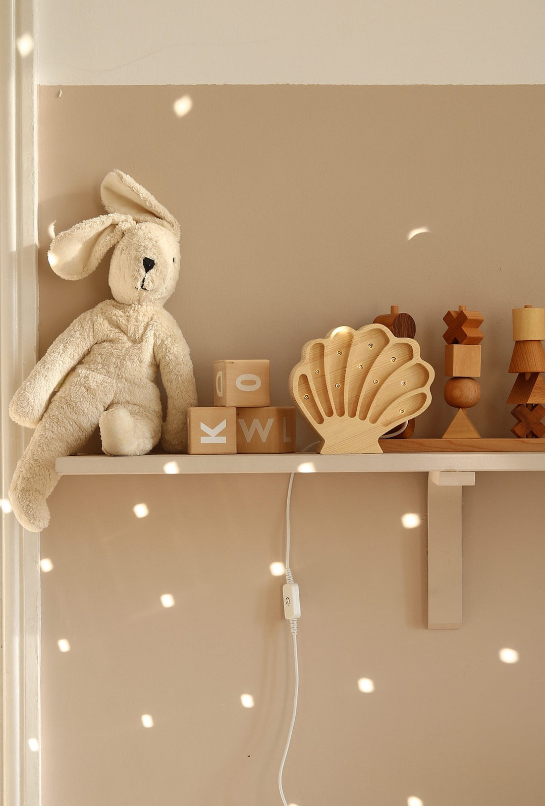 Little Lights Seashell Lamp
