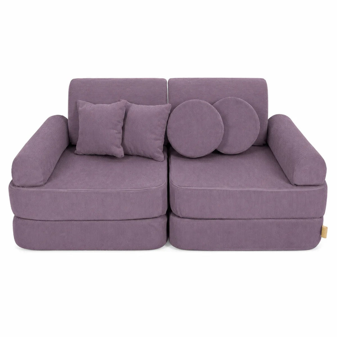 Medium Modular Sofa for Kids - Slimcord Lavender