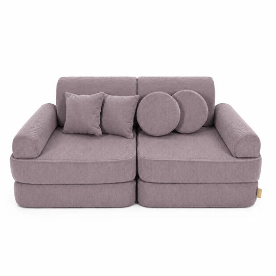 Medium Modular Sofa for Kids - Slimcord Taupe