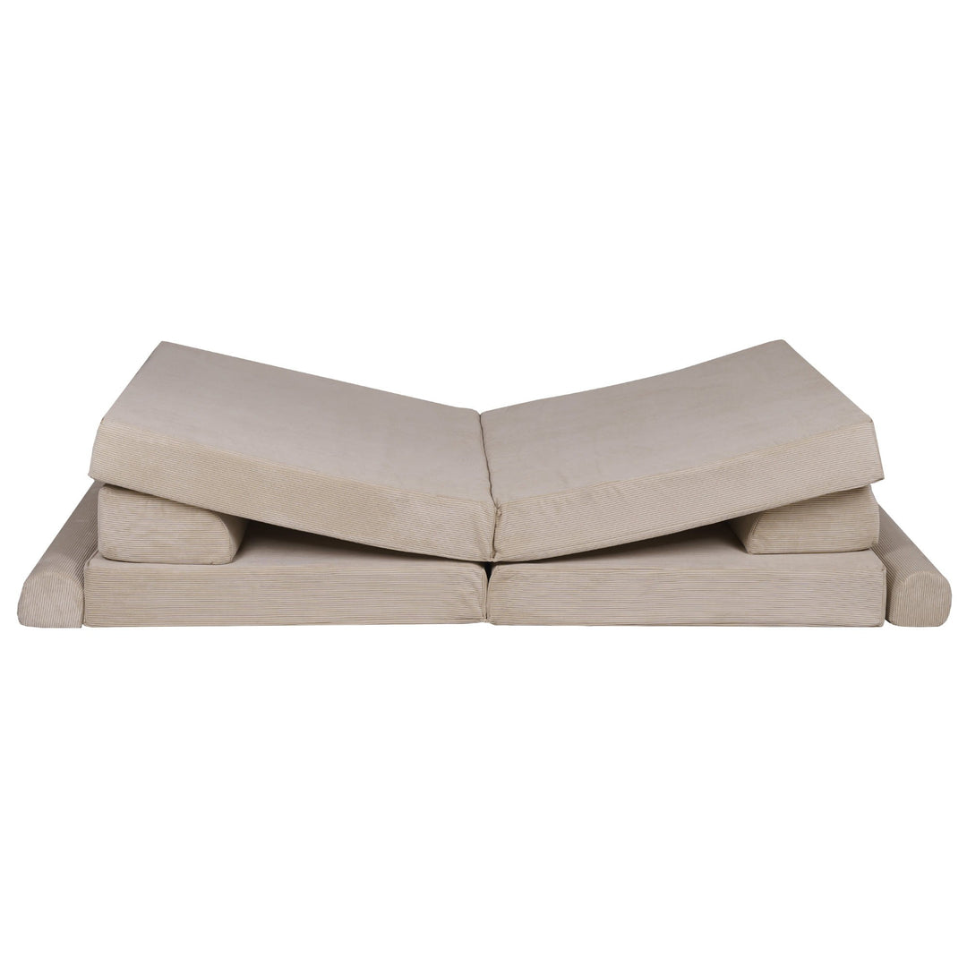 MeowBaby® Large Slimcord Premium Sofa - Lime