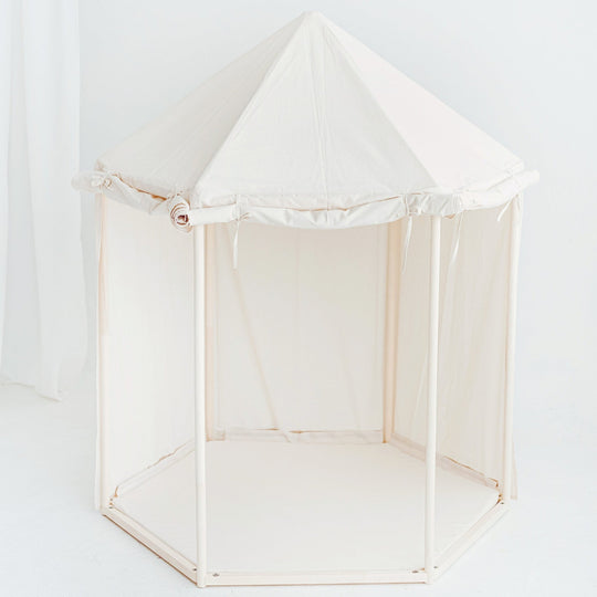 Indoor Pavilion Playhouse Tent – Natural Canvas