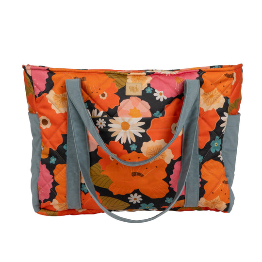 Mom / Weekender Bag - Picnic With Flowers