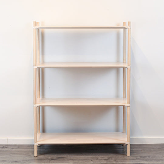 Montessori-Inspired Wooden Shelving Unit Medium, 4 Shelves