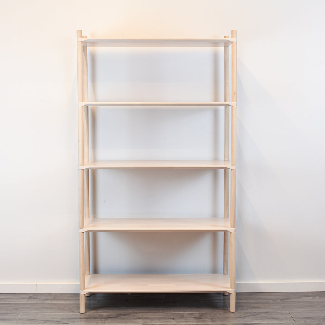 Montessori-Inspired Wooden Shelving Unit Medium, 5 Shelves