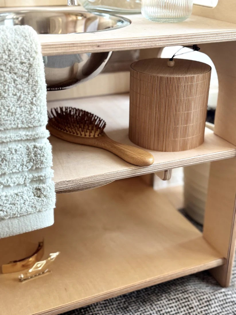 Montessori Wash Station with Lid - Small Single
