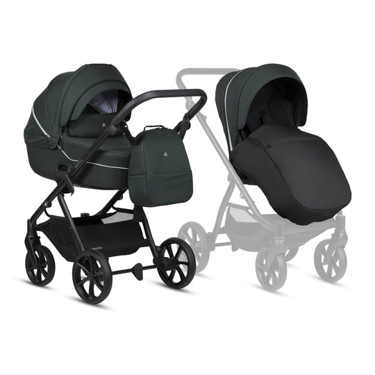 Noordi Fjordi V2 2027 2-in-1 Stroller – Forest Green 609