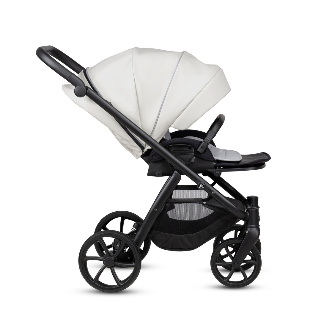 Noordi Fjordi V2 Leather 2027 2-in-1 Stroller – Cloud 817