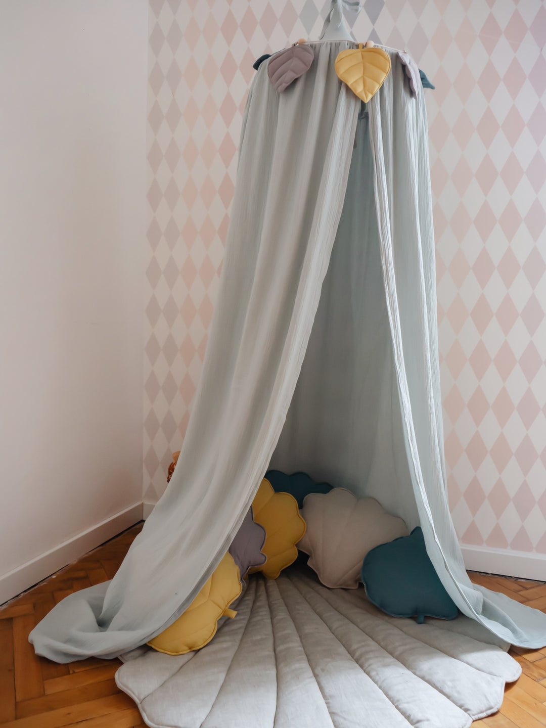 Organic Cotton Canopy - Mint