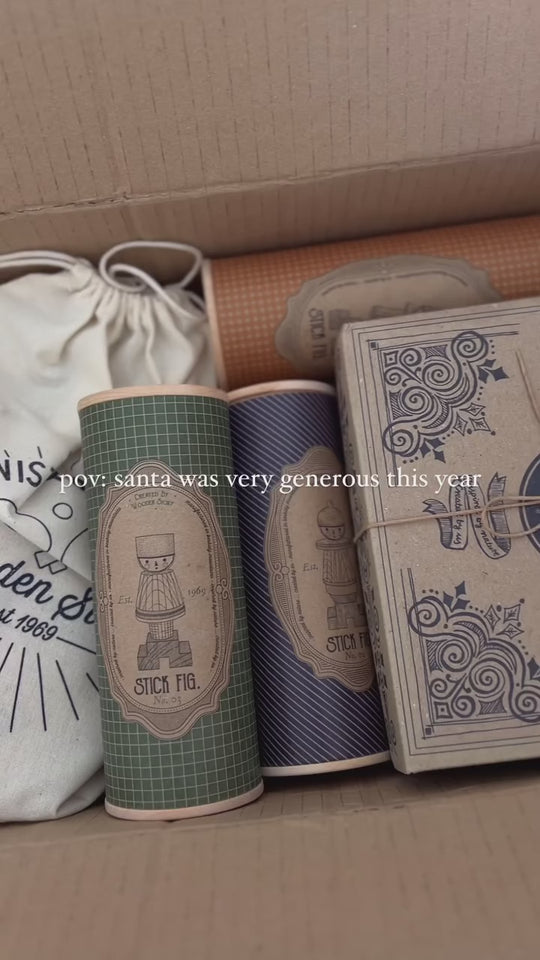 LALA Stick Figure Puzzle - Green