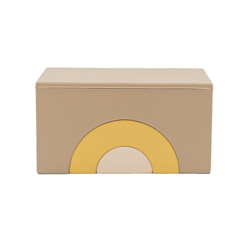 Rainbow Bridge Soft Play Set - Beige & Honey