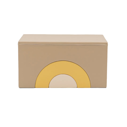Rainbow Bridge Soft Play Set - Beige &amp; Honey