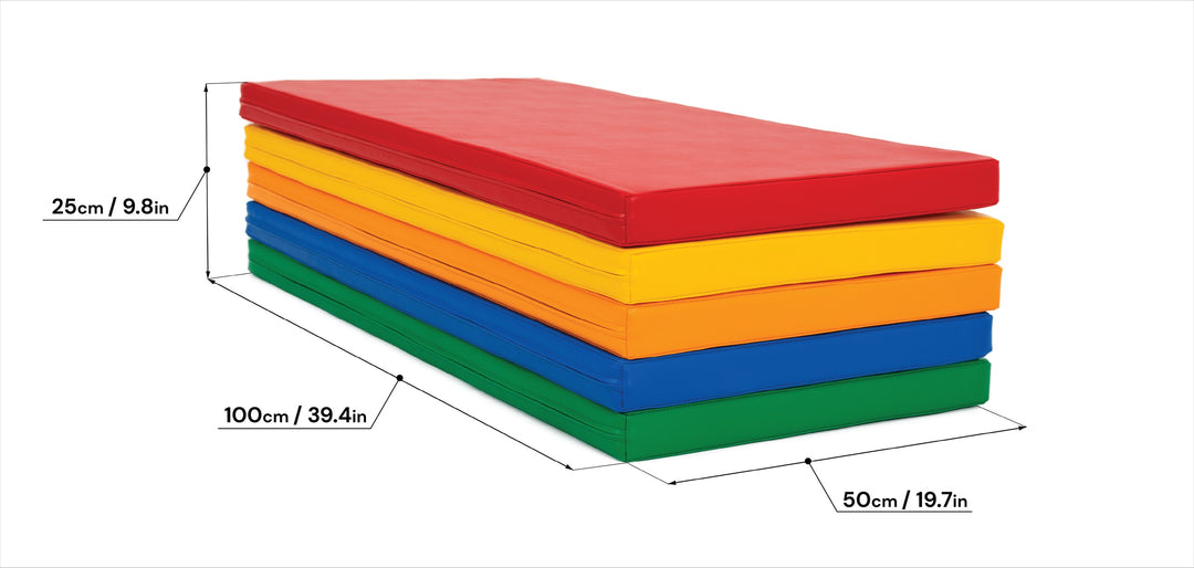 Safety and Comfort 5 Mat Set - Multicolor