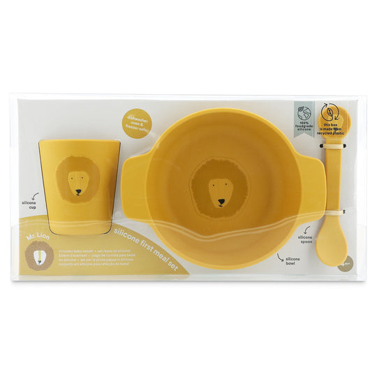 Silicone First Meal Set for Kids - Mr. Lion