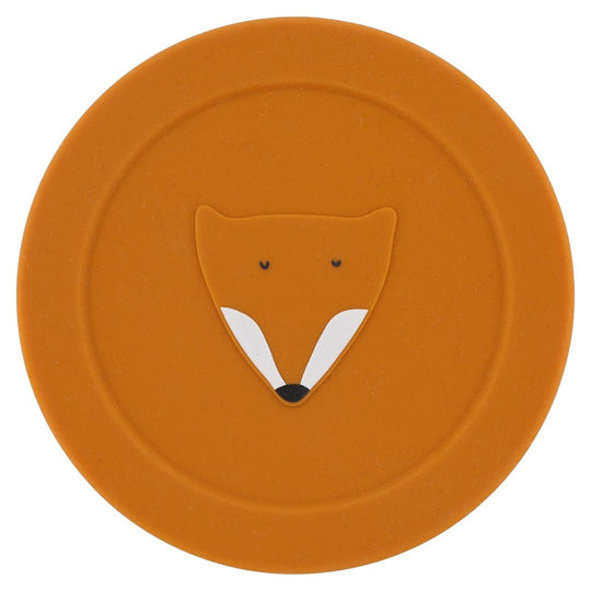Silicone Snack Container with Lid - Mr. Fox