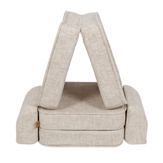 Small Modular Sofa for Kids - Tangle Marshmellow Beige