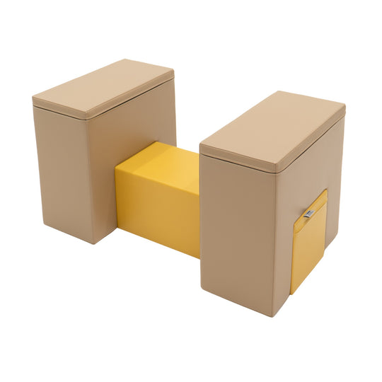 Soft Play Activity Set Balance Bridge - Beige &amp; Honey