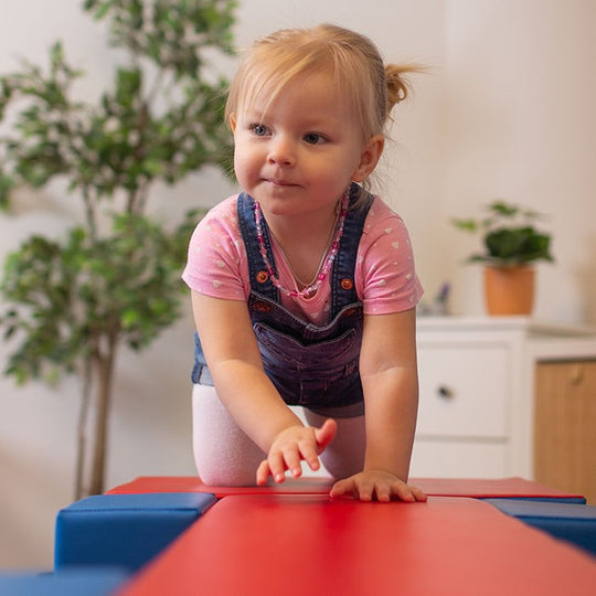 Soft Play Activity Set Balance Bridge - Beige &amp; Honey