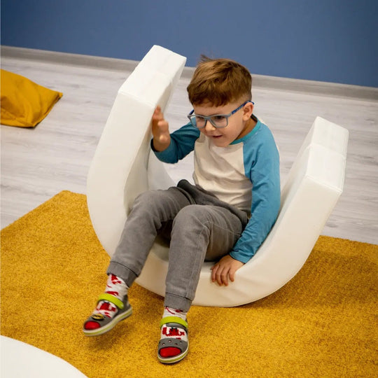 Soft Play Set Tunnel - White