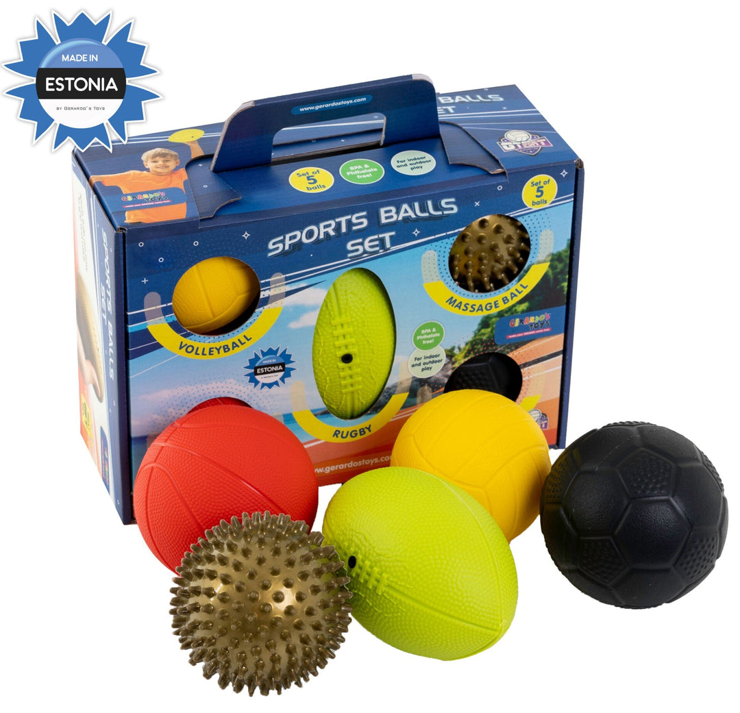 Sports Balls Set 5 pcs for Kids