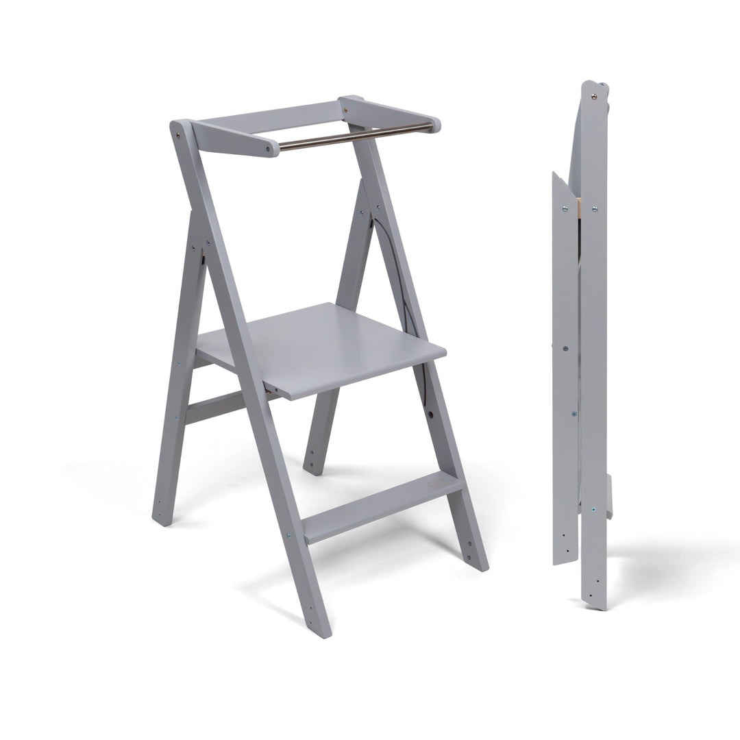 STEP'n'FOLD Foldable Helper Tower - Grey