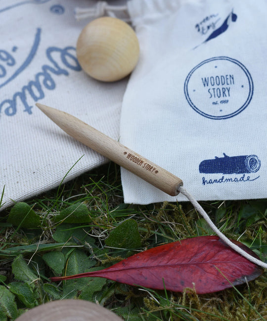 Houten jeu de boules spel