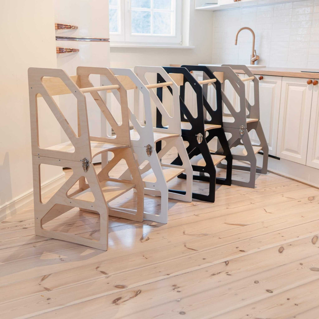 Transformable Kitchen Tower - Modustep and High Chair Combo