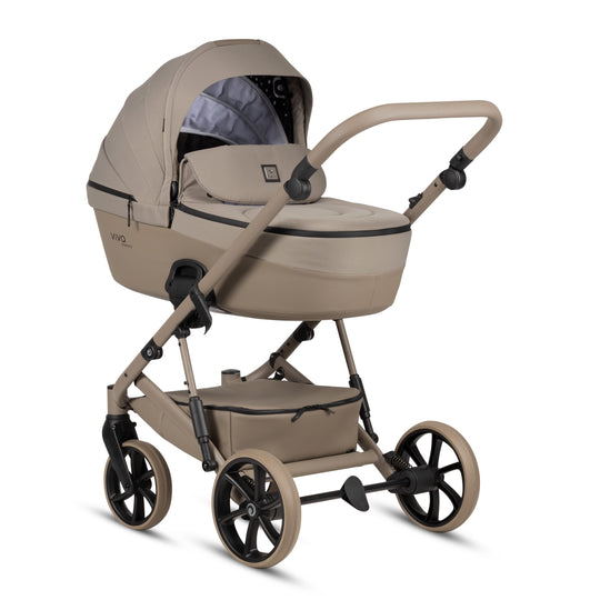Tutis Viva 6+ Essential 2-in-1 Stroller – Warm Grey 068