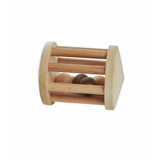 Wooden Rattle - Turtle Dove